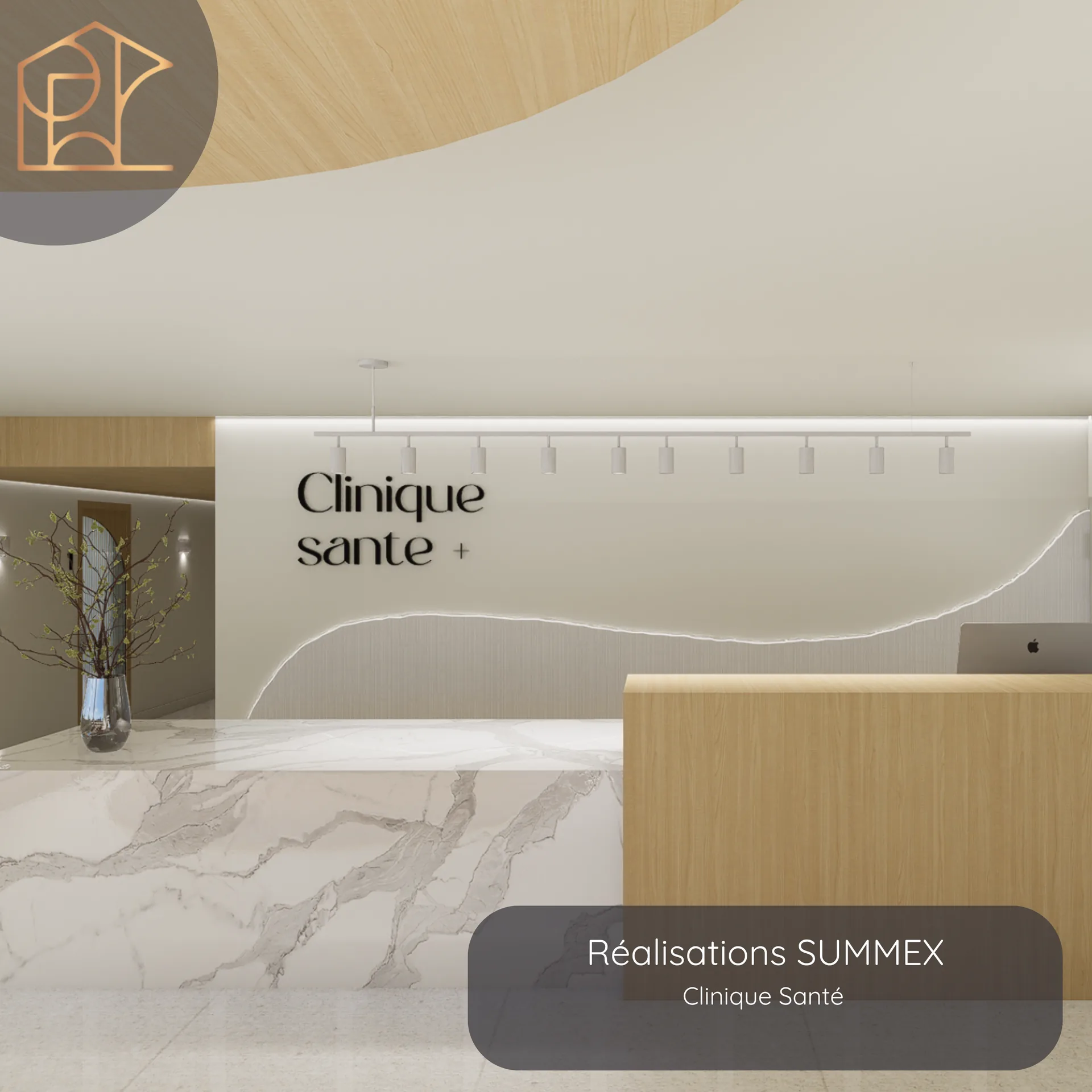 Réalisation Summex Design — Clinique santé