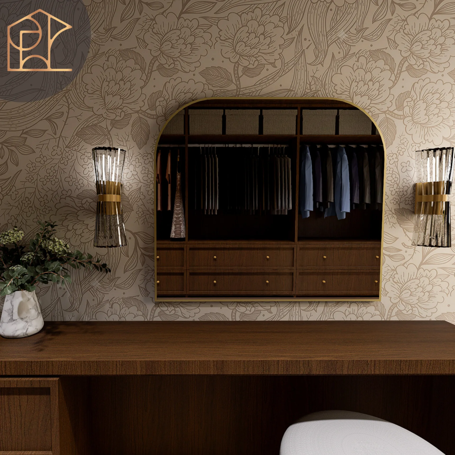 Walk-in aménagé par Summex Design