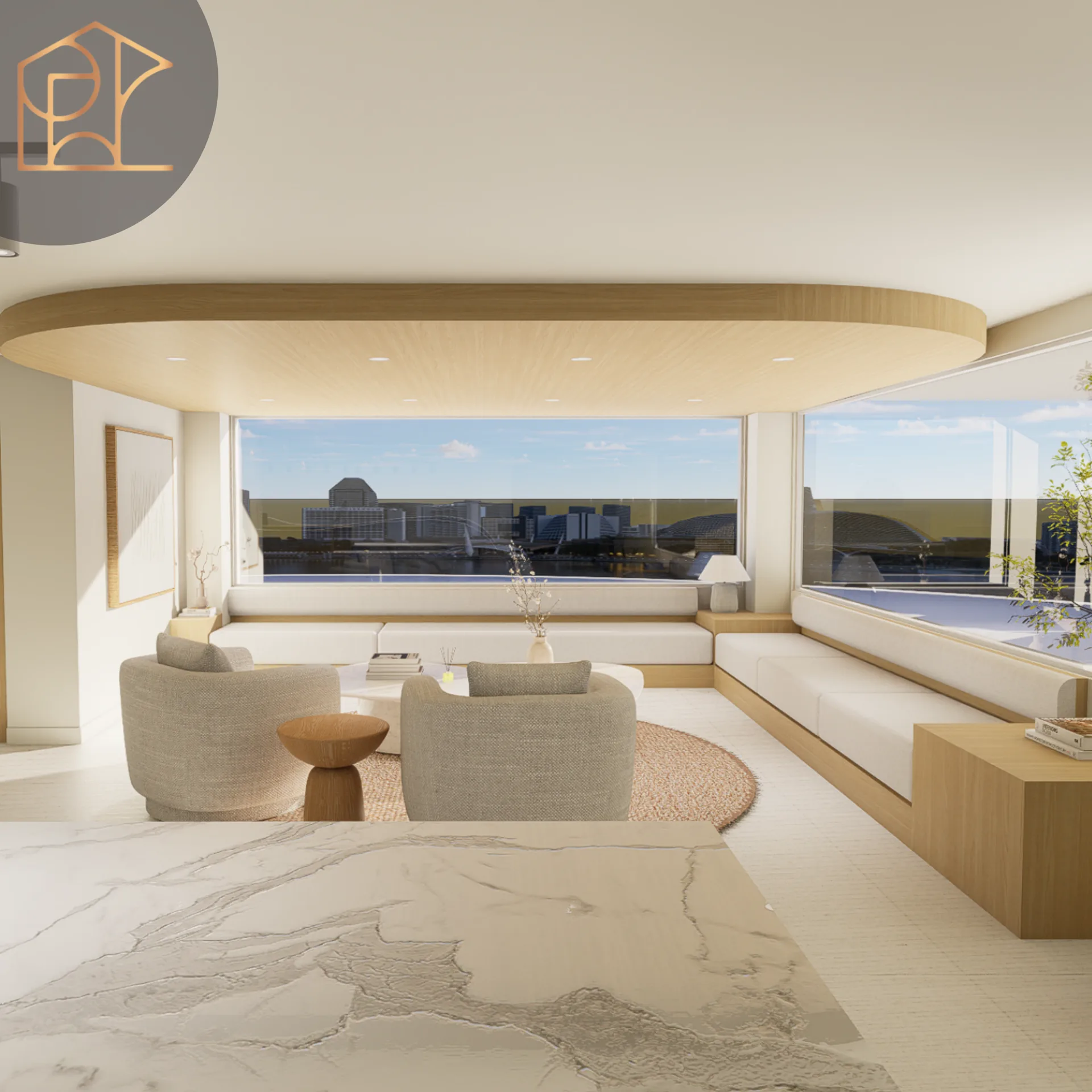 Réalisation Summex Design — Clinique santé, salon