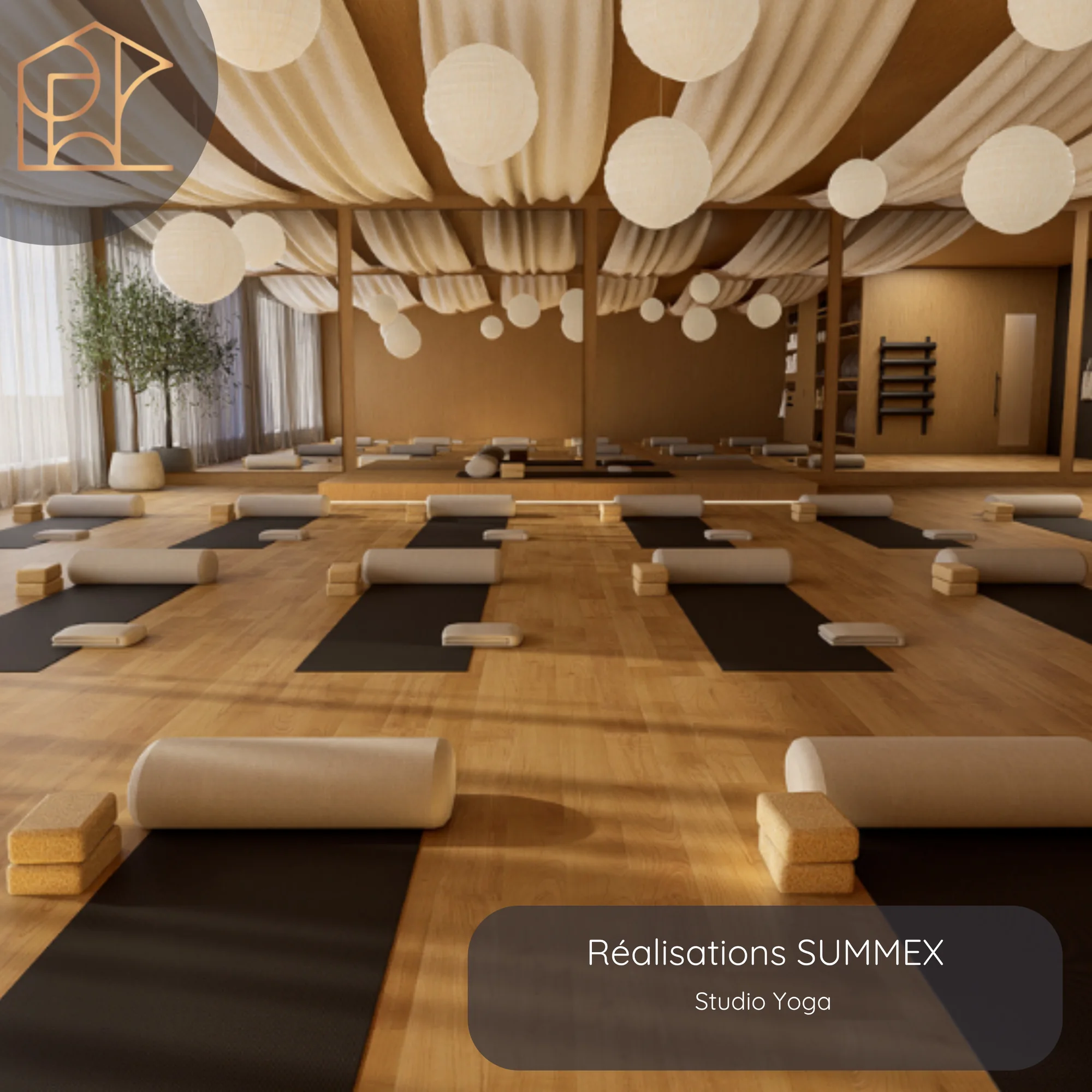 Yoga studio, photo 1 of 4, a Summex Design project